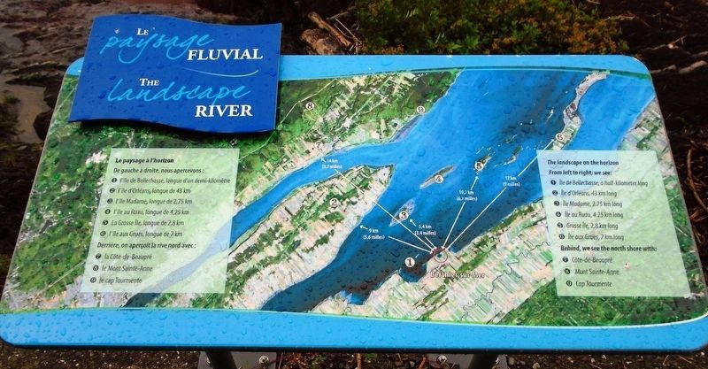 Le paysage fluvial/The River Landscape Marker. Click for full size. Le paysage fluvial/The River Landscape Marker image. Click for full size.