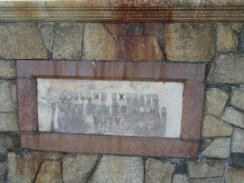 Nelson’s Last Embarkation Marker. Click for full size. Nelson’s Last Embarkation Marker image. Click for full size.