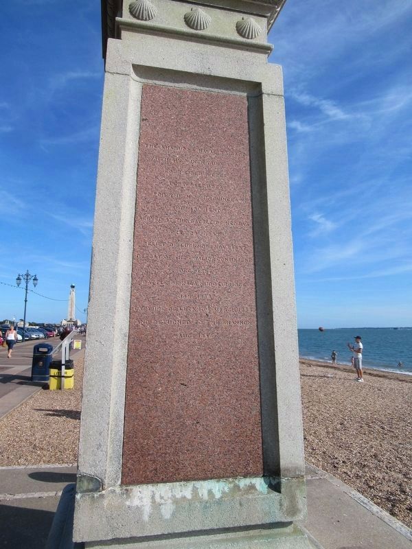Indian Mutiny - HMS Shannon Memorial. Click for full size. Indian Mutiny - HMS Shannon Memorial image. Click for full size.