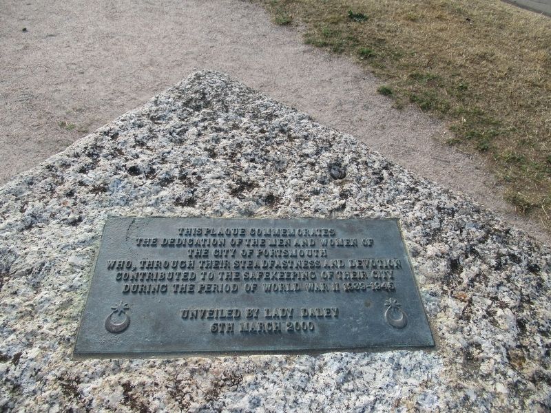 Safekeeping of Portsmouth Marker image. Click for full size.