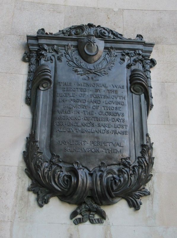 Portsmouth World War I Cenotaph. Click for full size. Portsmouth World War I Cenotaph image. Click for full size.