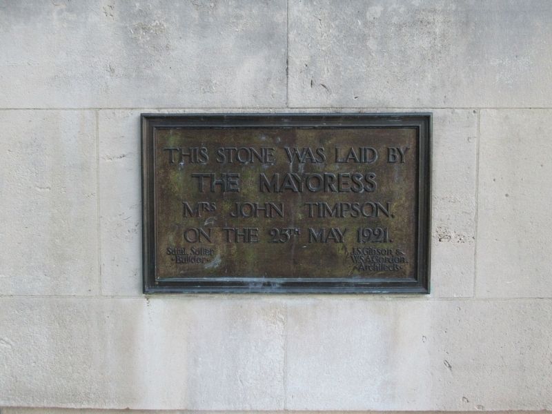 Portsmouth World War I Cenotaph Marker image. Click for full size.