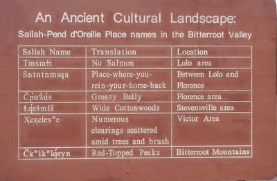 An Ancient Cultural Landscape Marker image. Click for full size.