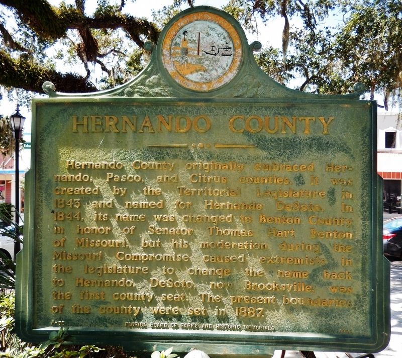Hernando County Marker image. Click for full size.