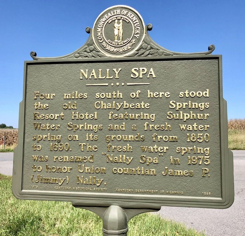 Nally Spa Marker image. Click for full size.
