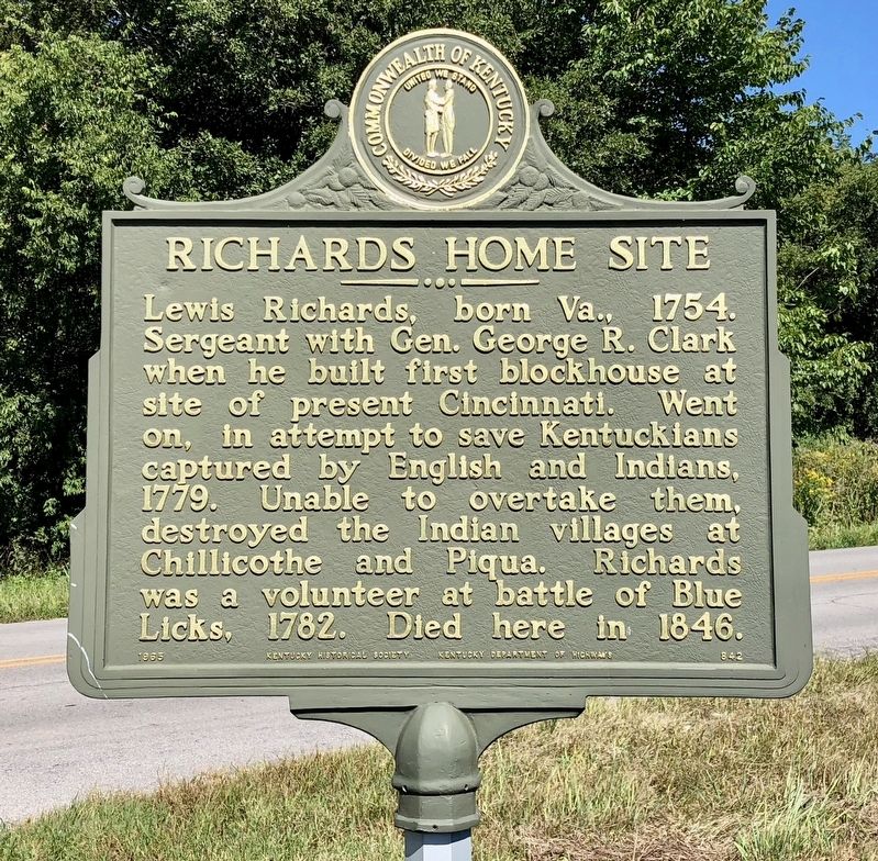 Richards Home Site Marker image. Click for full size.