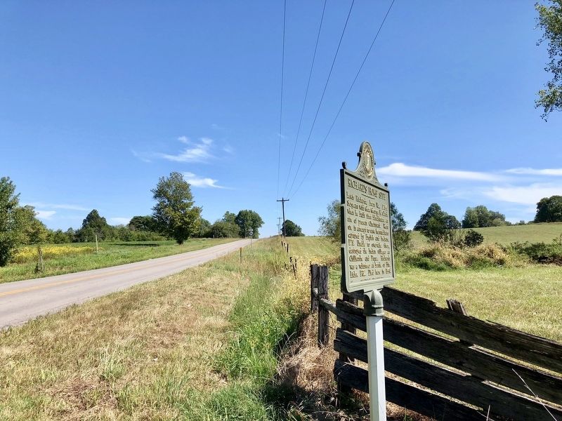 The view east on Kentucky Highway 56. image. Click for full size.