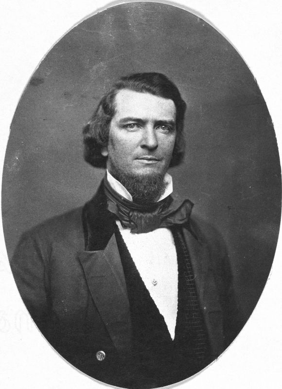 Preston Brooks, U.S. Congressman from South Carolina ca. 1856. image. Click for full size.