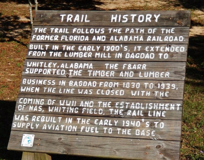 Blackwater Heritage Trail History Marker. Click for full size. Blackwater Heritage Trail History Marker image. Click for full size.