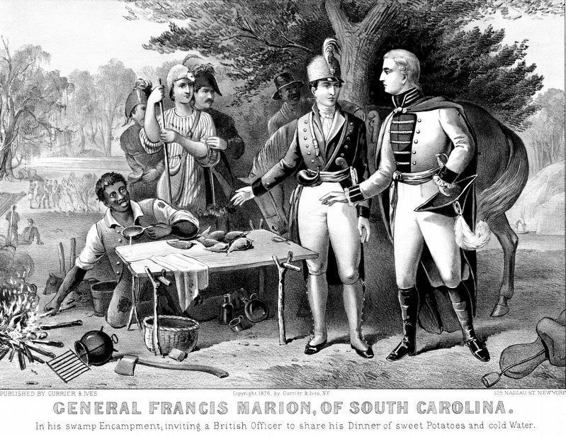 General Francis Marion, of South Carolina image. Click for full size.