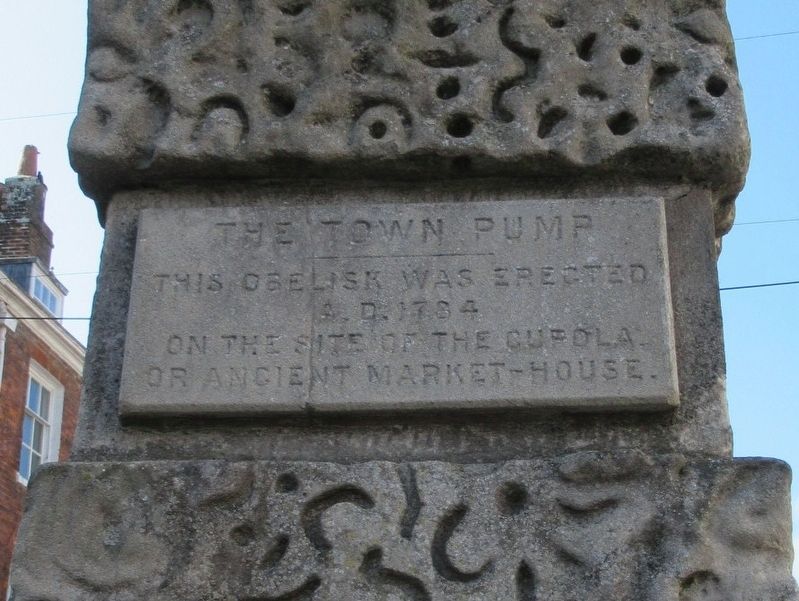 The Town Pump Marker. Click for full size. The Town Pump Marker image. Click for full size.