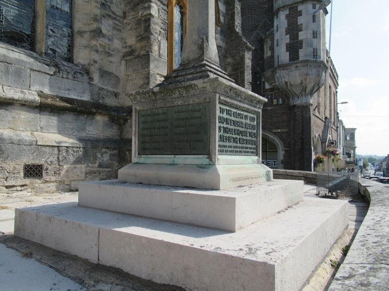 St Peter’s Parish World War I Memorial. Click for full size. St Peter’s Parish World War I Memorial image. Click for full size.