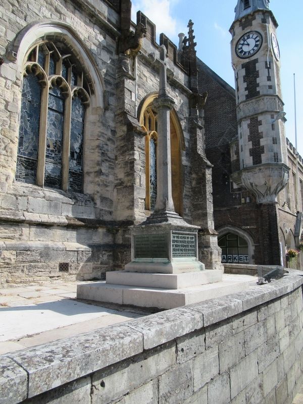 St Peter’s Parish World War I Memorial. Click for full size. St Peter’s Parish World War I Memorial image. Click for full size.