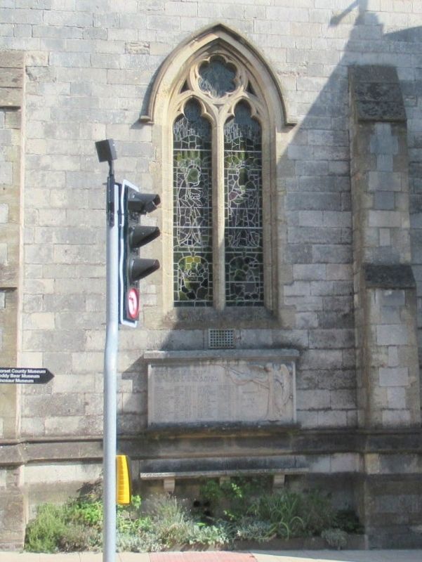 Holy Trinity Church World War I Memorial image. Click for full size.