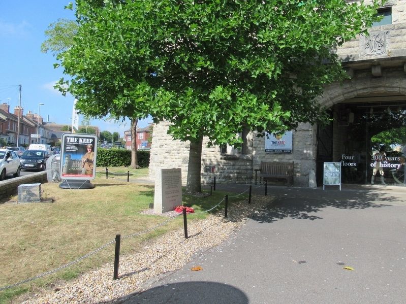 Dorchester World War II Monument. Click for full size. Dorchester World War II Monument image. Click for full size.