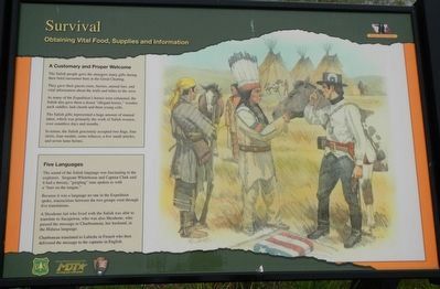 Survival Marker. Click for full size. Survival Marker image. Click for full size.