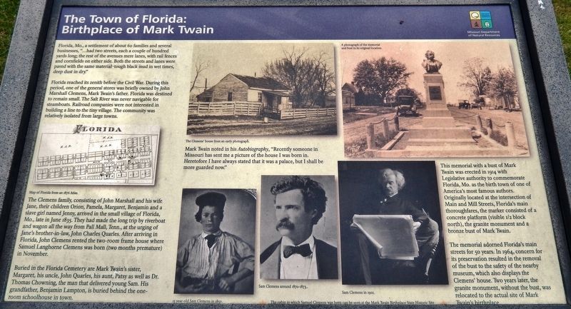 The Town of Florida Marker image. Click for full size.