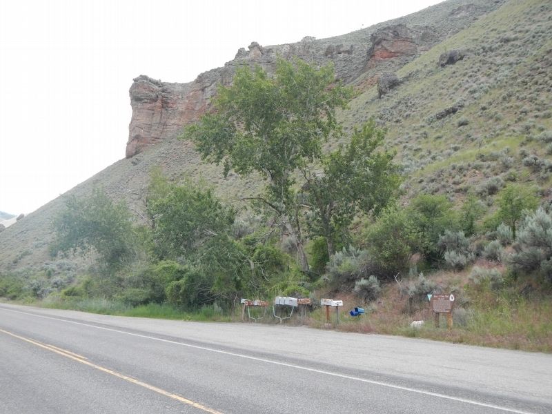 The Bluff Marker. Click for full size. The Bluff Marker image. Click for full size.