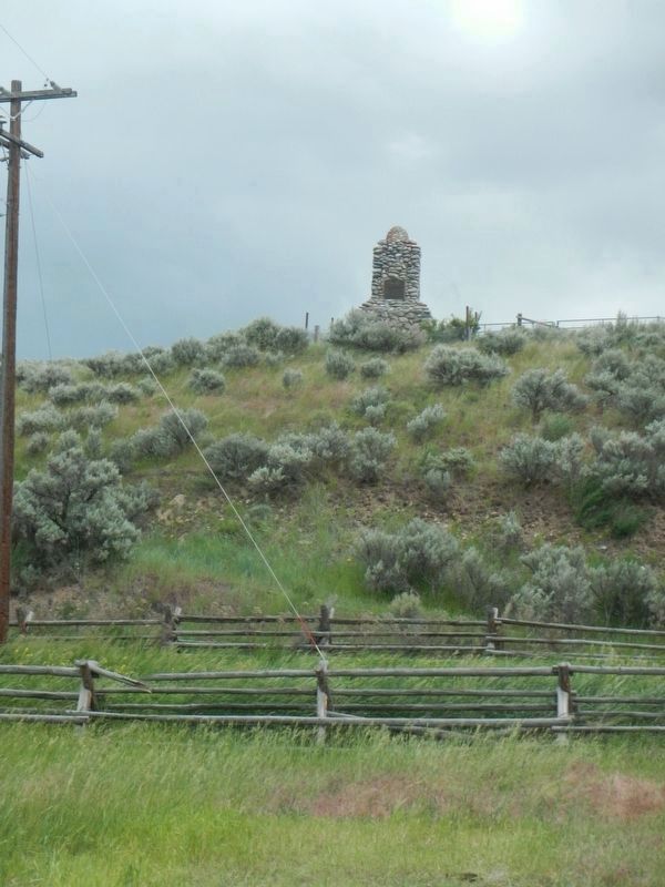 The Salmon River Mission Monument image. Click for full size.