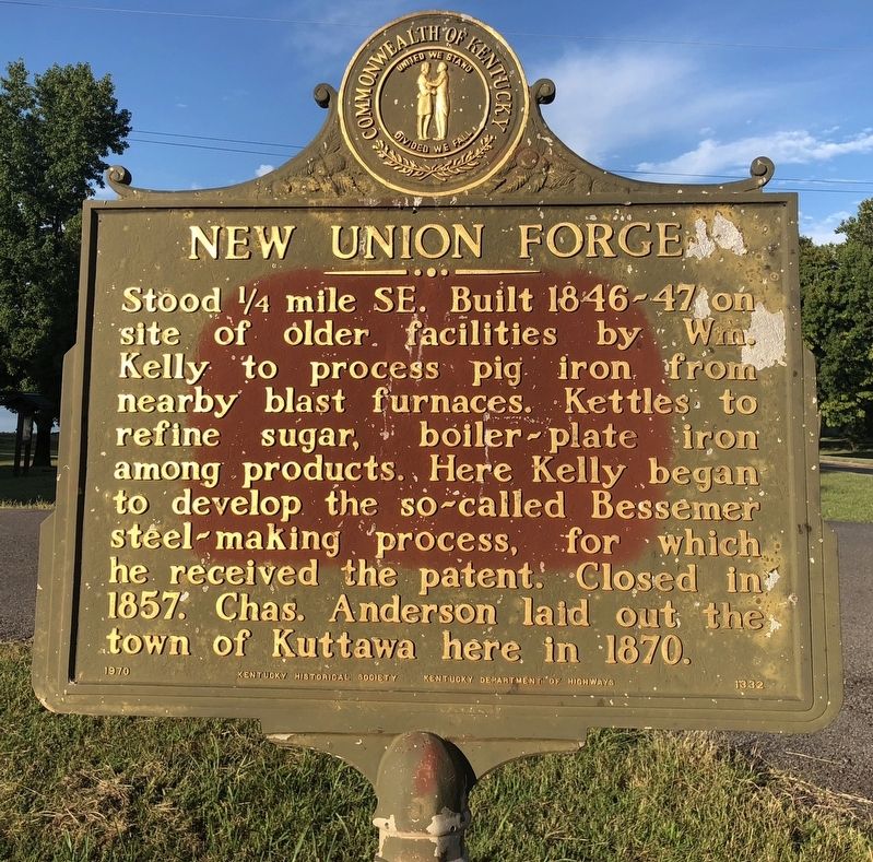 New Union Forge Marker image. Click for full size.