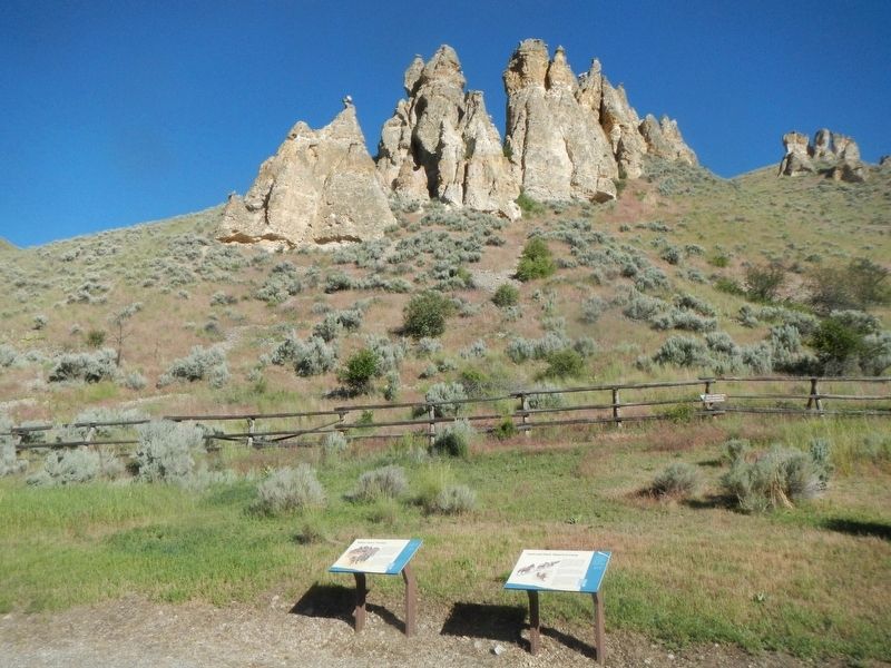 Lewis and Clark: Departure Camp Marker. Click for full size. Lewis and Clark: Departure Camp Marker image. Click for full size.