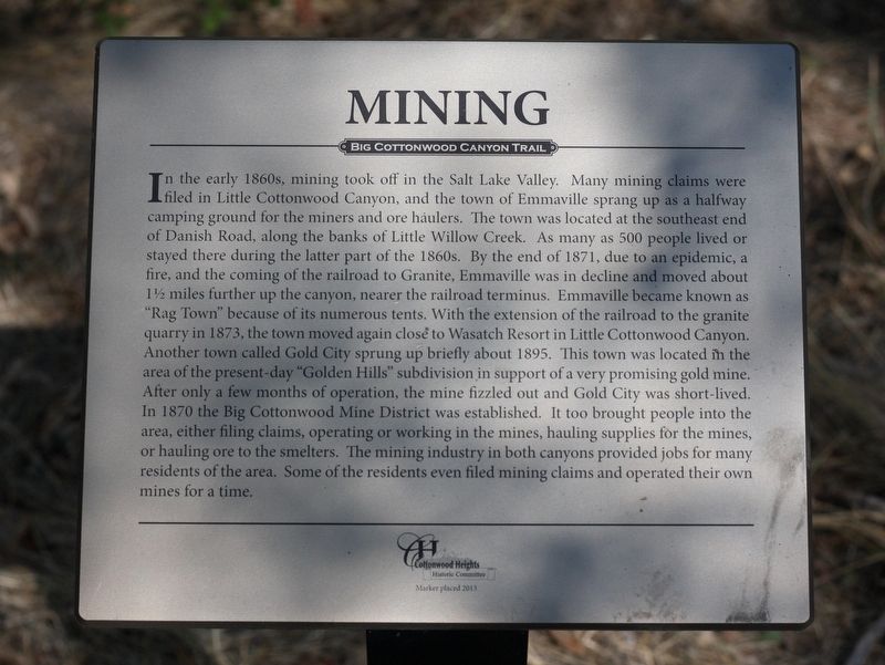 Mining Marker image. Click for full size.