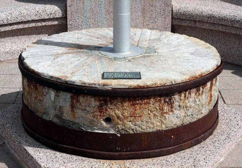 Original Weinel Mill Stone image. Click for full size.