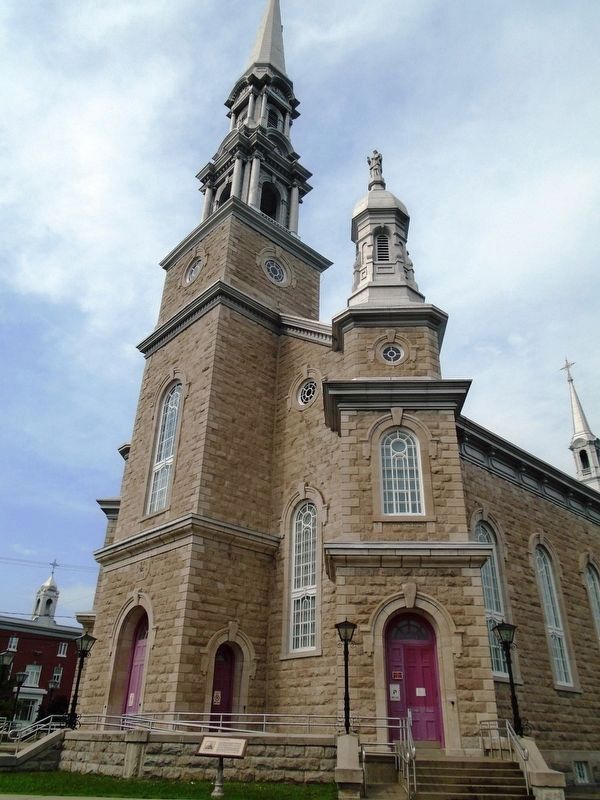 Les �glises / The Churches Marker image. Click for full size.