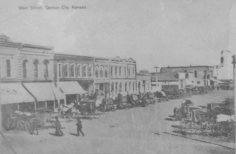 Marker detail: Looking east along Wisconsin Street in 1909 image. Click for full size.