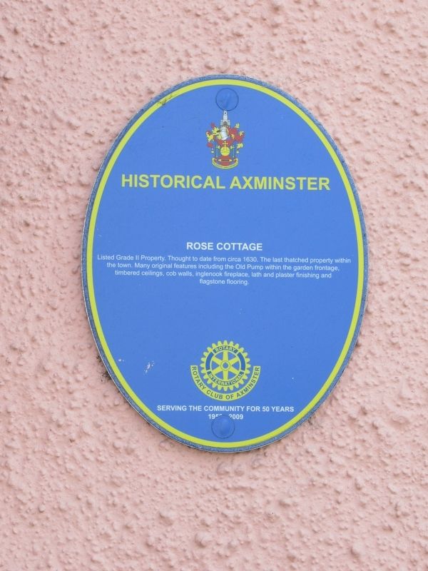 Rose Cottage Marker. Click for full size. Rose Cottage Marker image. Click for full size.