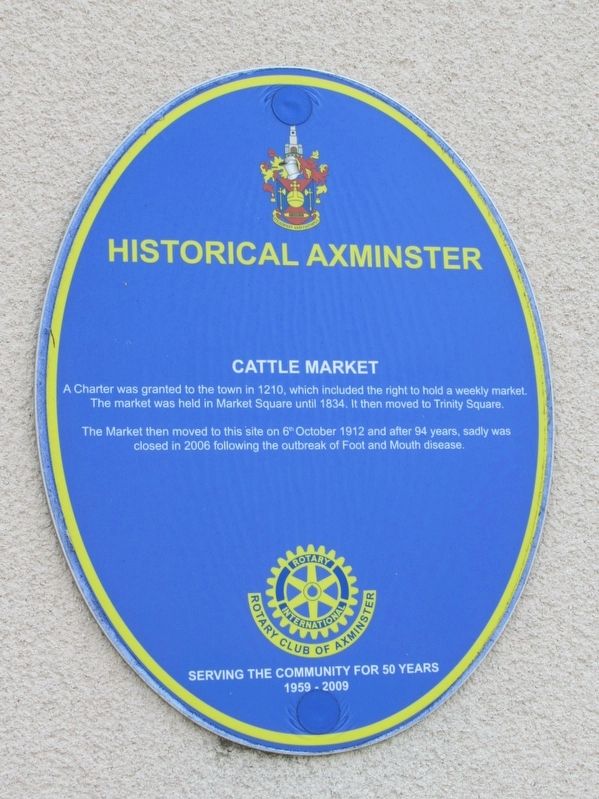 Cattle Market Marker. Click for full size. Cattle Market Marker image. Click for full size.