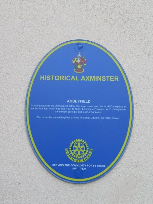 Abbeyfield Marker. Click for full size. Abbeyfield Marker image. Click for full size.