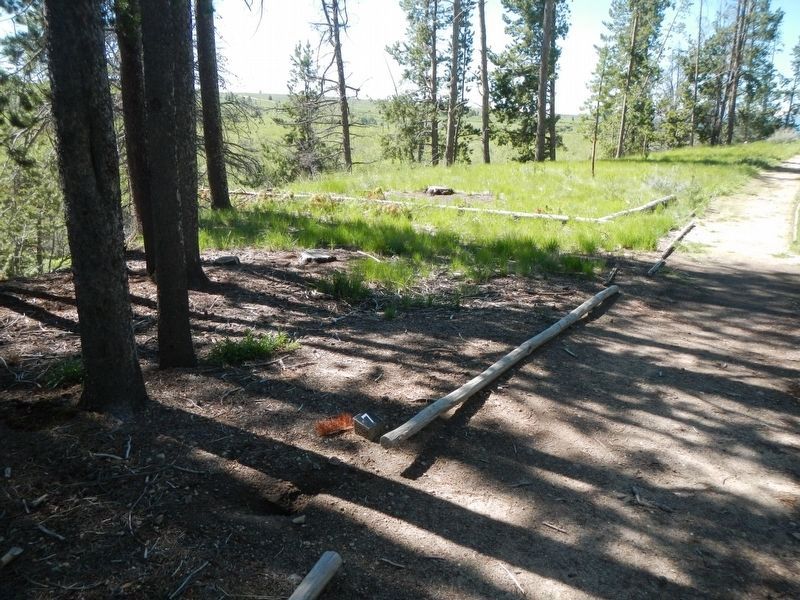 The (approximate) original location of the Brave Warriors and the "Unofficial" Memorials image. Click for full size.