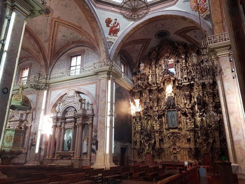 An additional interior view of the Parish of Nuestro Señora de los Dolores. Click for full size. An additional interior view of the Parish of Nuestro Señora de los Dolores image. Click for full size.