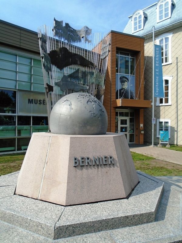 Joseph-Elzear Bernier Monument image. Click for full size.