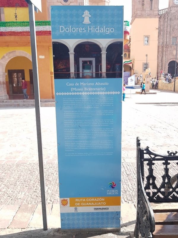 House of Mariano Abasolo Marker. Click for full size. House of Mariano Abasolo Marker image. Click for full size.