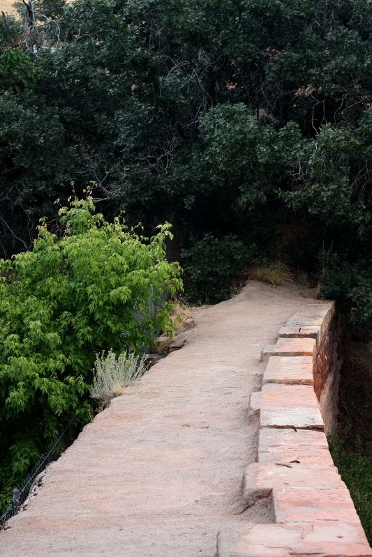 Top of the Sandstone Wall. Click for full size. Top of the Sandstone Wall image. Click for full size.