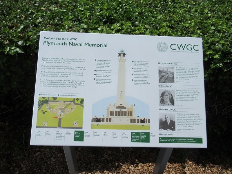 The Plymouth Naval Memorial image. Click for full size.