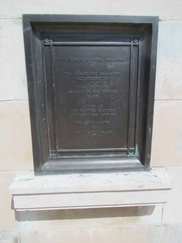The Plymouth Naval Memorial image. Click for full size.