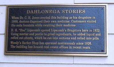 Dahlonega Stories Marker. Click for full size. Dahlonega Stories Marker image. Click for full size.