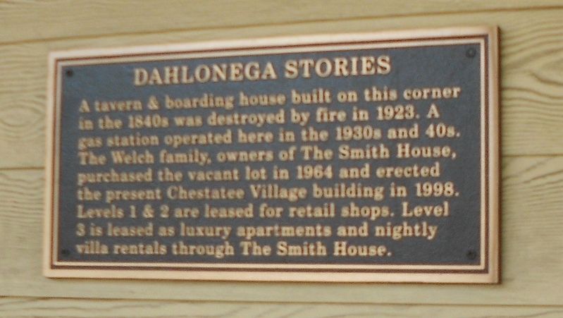 Dahlonega Stories Marker. Click for full size. Dahlonega Stories Marker image. Click for full size.