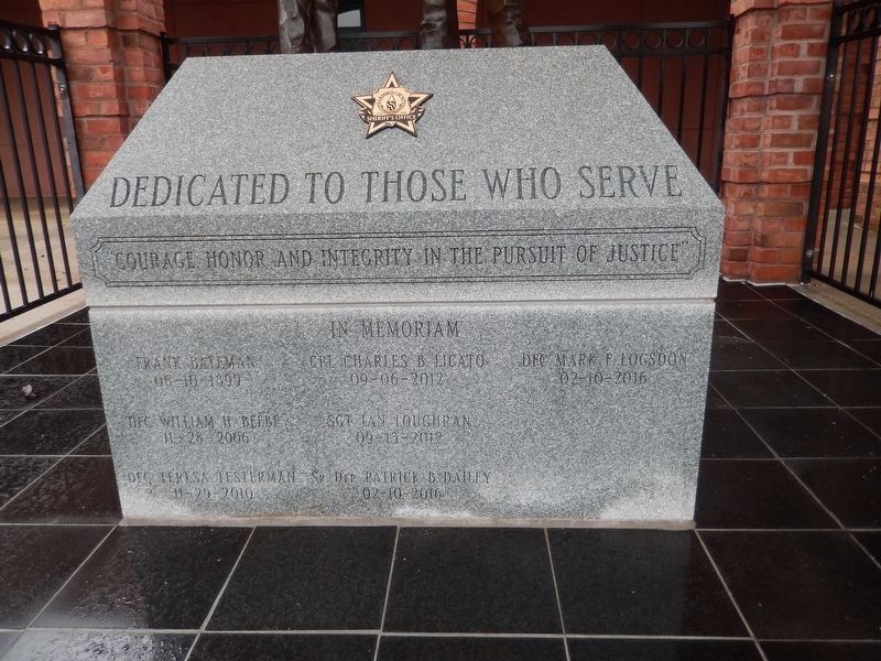 Harford County Sheriff's Office Marker. Click for full size. Harford County Sheriff's Office Marker image. Click for full size.