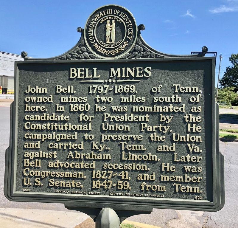 Bell Mines Marker image. Click for full size.
