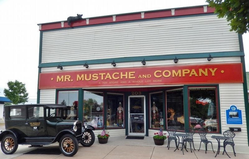 Mr. Mustache and Company (<i>marker visible on right side</i>). Click for full size. Mr. Mustache and Company (<i>marker visible on right side</i>) image. Click for full size.