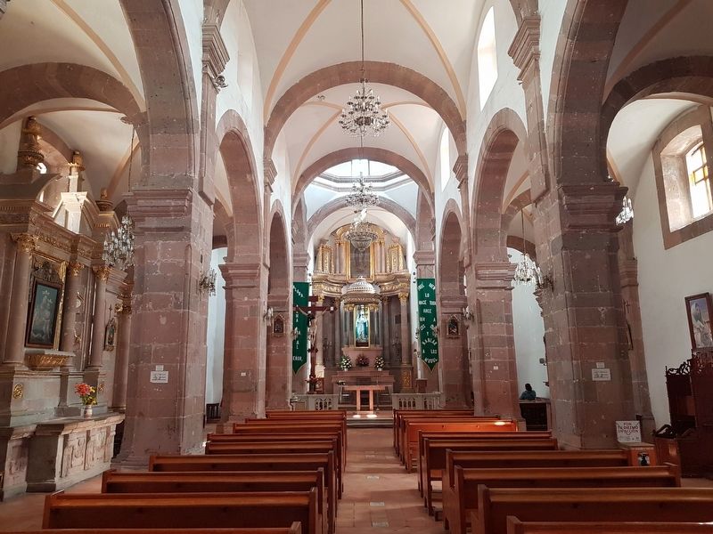 An interior view of the Church of the Tercera Orden image. Click for full size.