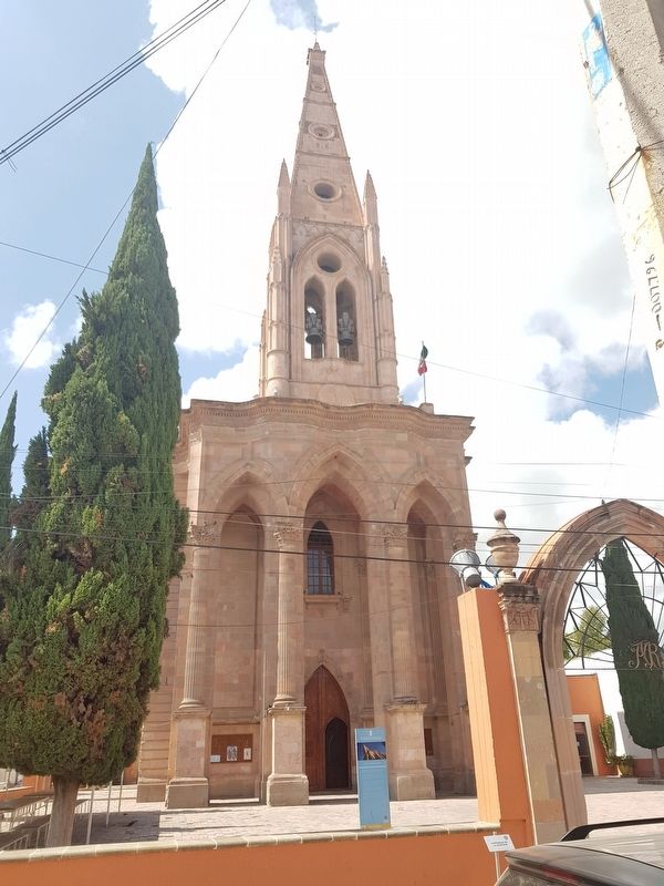 Parish of the Asuncin and Marker image. Click for full size.