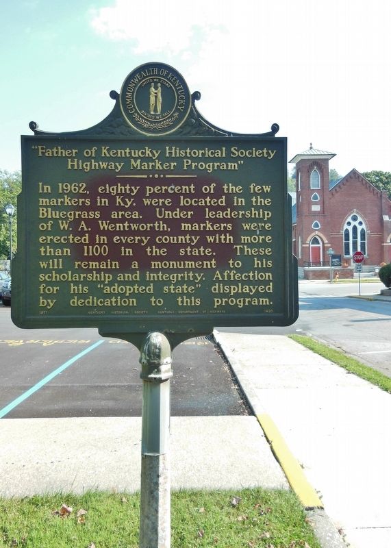 Highway Marker Program Marker. Click for full size. Highway Marker Program Marker image. Click for full size.