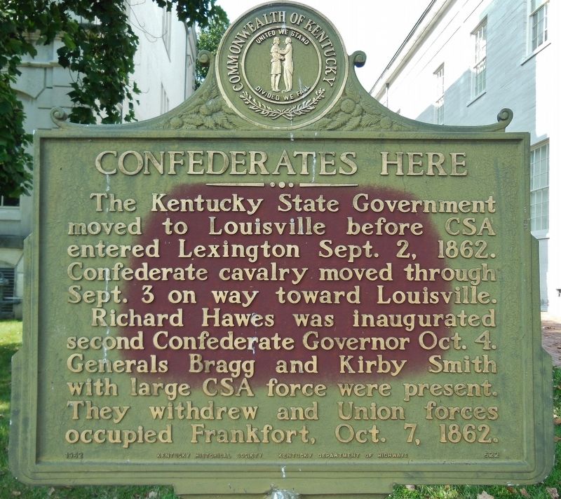 Confederates Here Marker image. Click for full size.