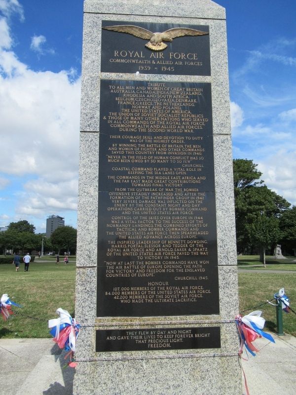 Plymouth RAF Monument image. Click for full size.