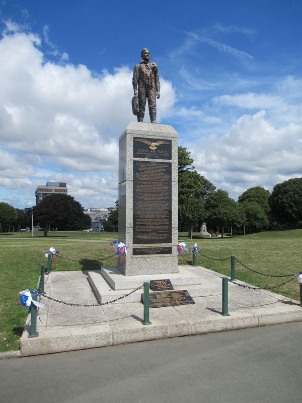 Plymouth RAF Monument image. Click for full size.